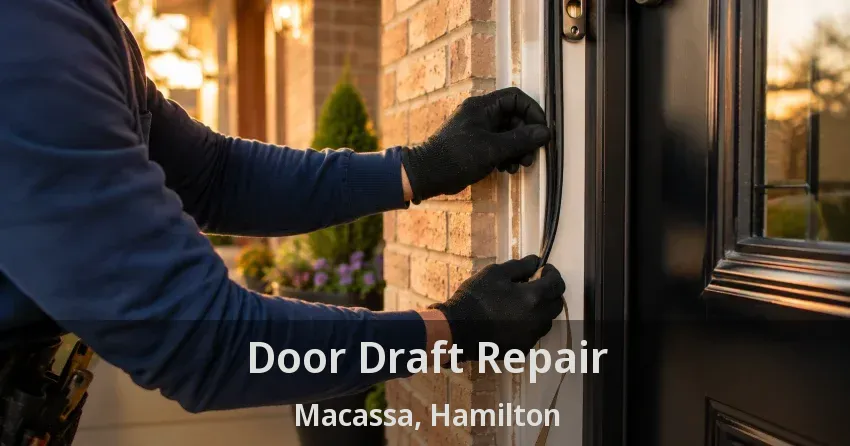 Door Draft Repair Macassa, Hamilton - ON