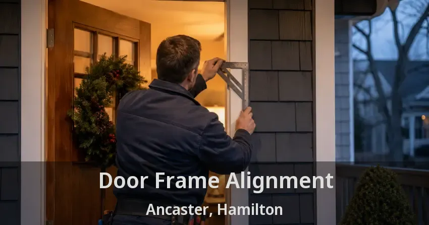 Door Frame Alignment Ancaster, Hamilton - ON