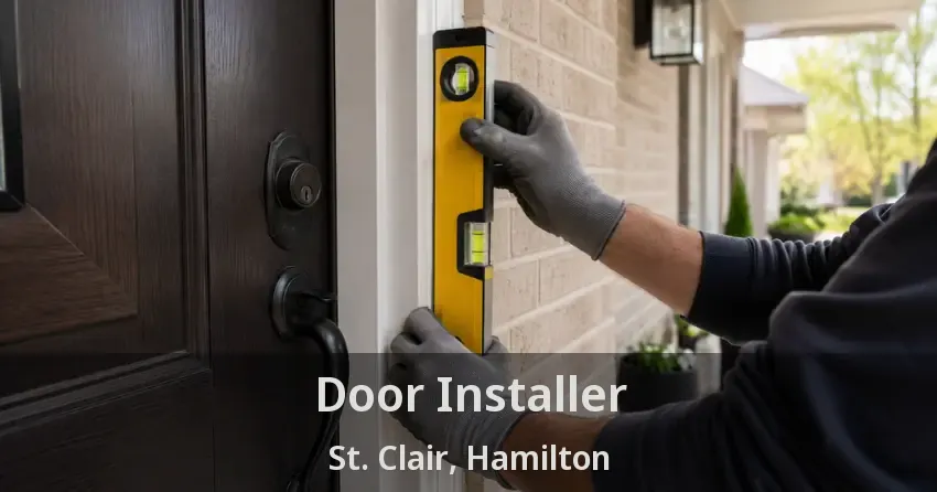 Door Installer St. Clair, Hamilton - ON