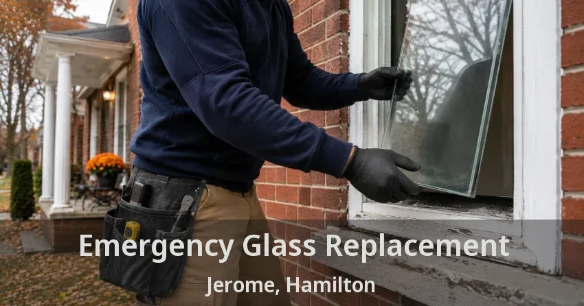 Emergency Glass Replacement Jerome, Hamilton - ON