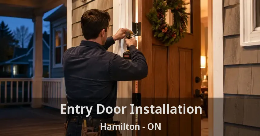 Entry Door Installation Hamilton - ON