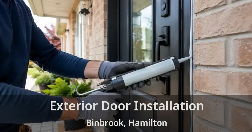 Exterior Door Installation Binbrook, Hamilton - ON