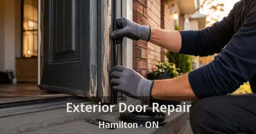 Exterior Door Repair Hamilton - ON