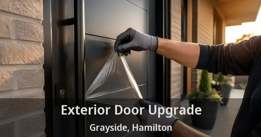 Exterior Door Upgrade Grayside, Hamilton - ON