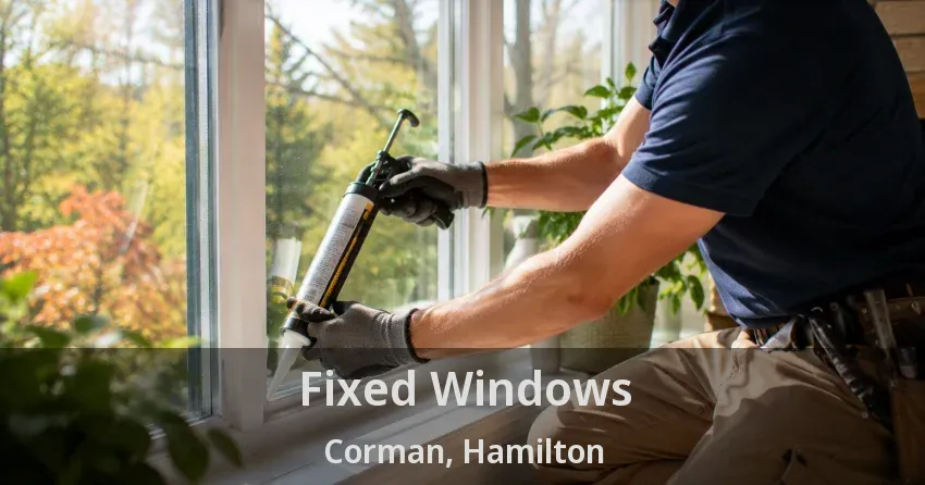 Fixed Windows Corman, Hamilton - ON