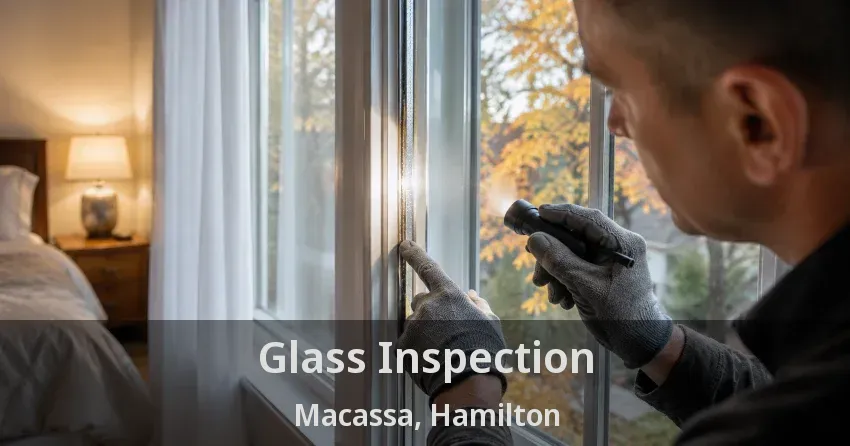 Glass Inspection Macassa, Hamilton - ON