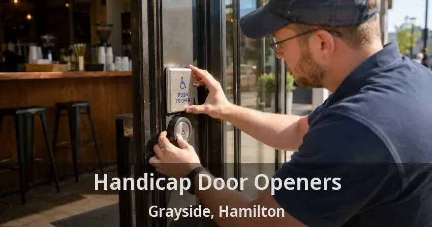 Handicap Door Openers Grayside, Hamilton - ON