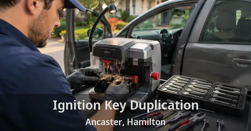 Ignition Key Duplication Ancaster, Hamilton - ON