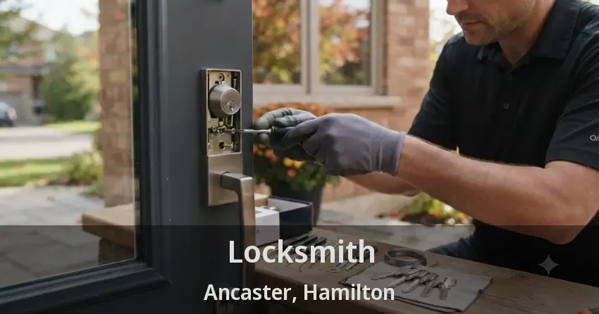 Locksmith Ancaster, Hamilton - ON