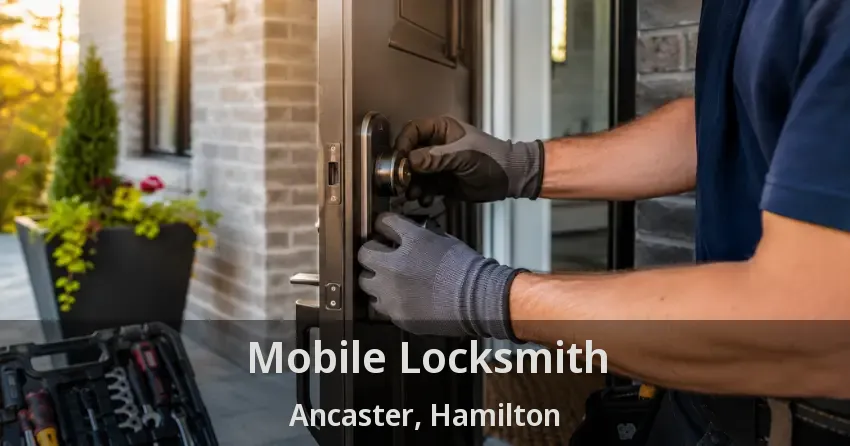 Mobile Locksmith Ancaster, Hamilton - ON