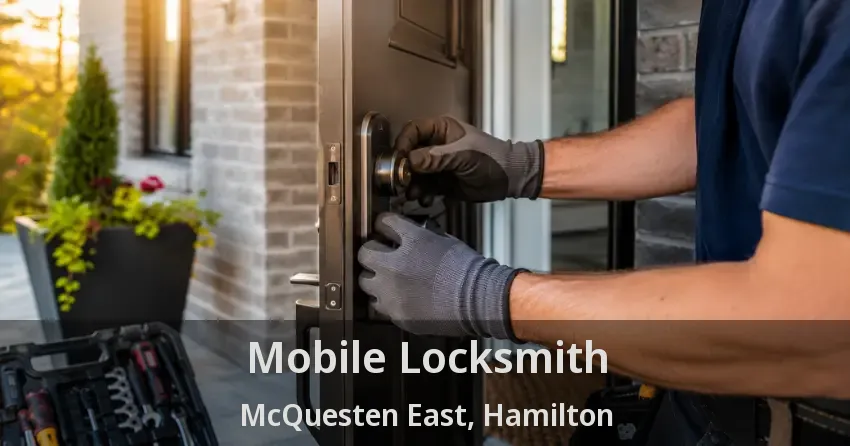 Mobile Locksmith McQuesten East, Hamilton - ON