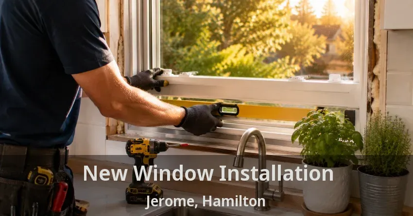 New Window Installation Jerome, Hamilton - ON