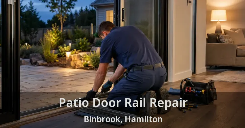 Patio Door Rail Repair Binbrook, Hamilton - ON