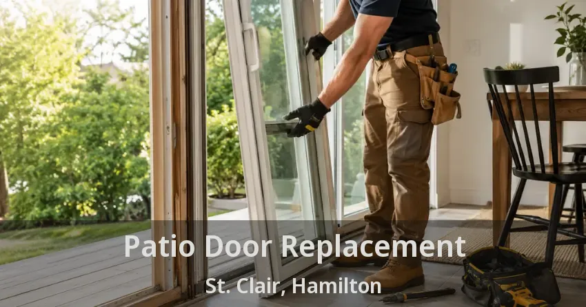 Patio Door Replacement St. Clair, Hamilton - ON
