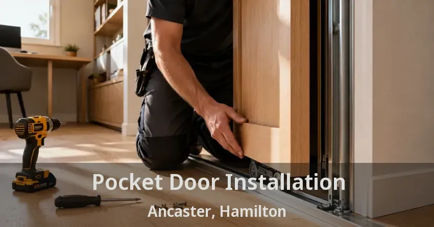 Pocket Door Installation Ancaster, Hamilton - ON