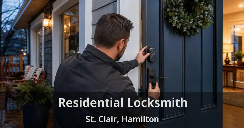 Residential Locksmith St. Clair, Hamilton - ON