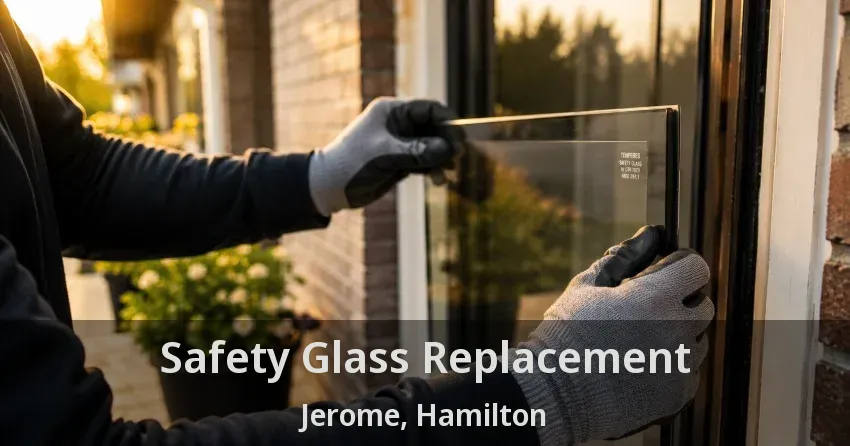 Safety Glass Replacement Jerome, Hamilton - ON