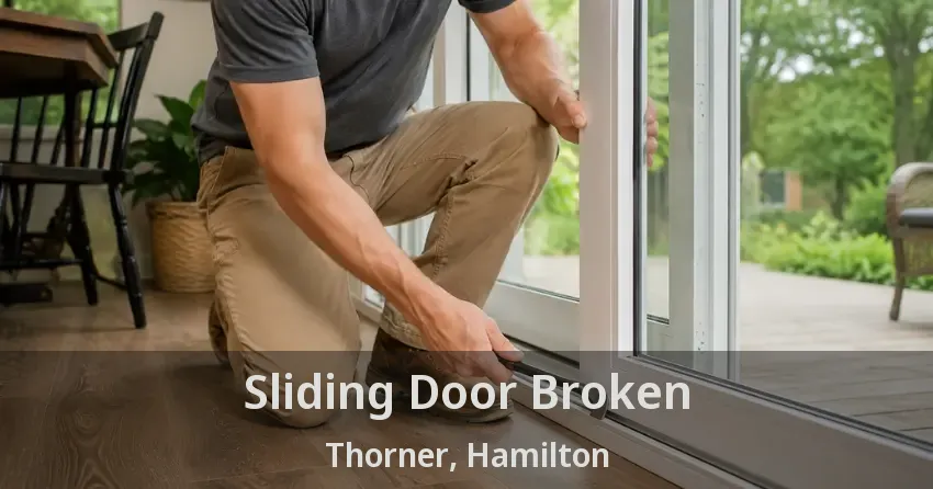 Sliding Door Broken Thorner, Hamilton - ON