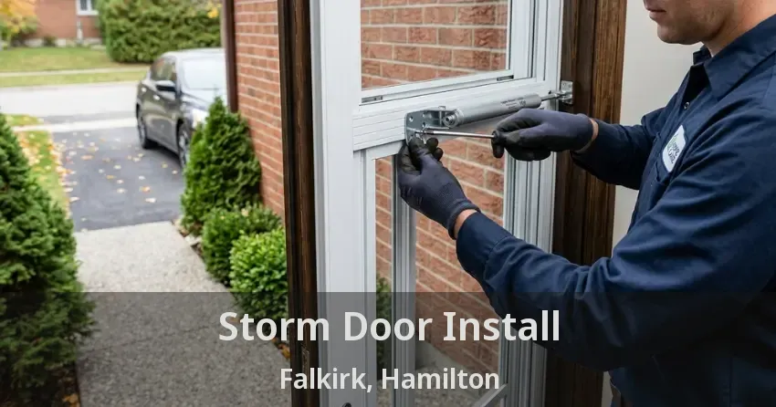 Storm Door Install Falkirk, Hamilton - ON