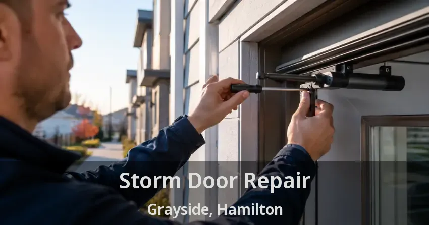Storm Door Repair Grayside, Hamilton - ON