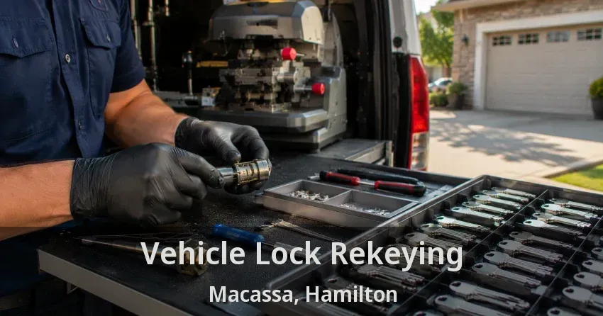 Vehicle Lock Rekeying Macassa, Hamilton - ON