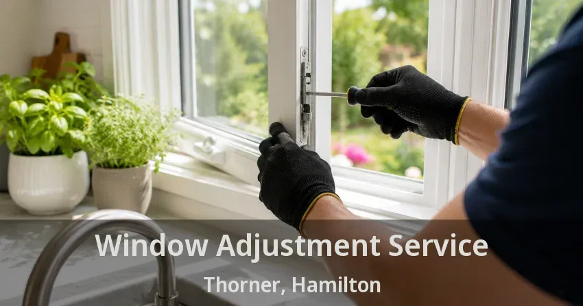 Window Adjustment Service Thorner, Hamilton - ON