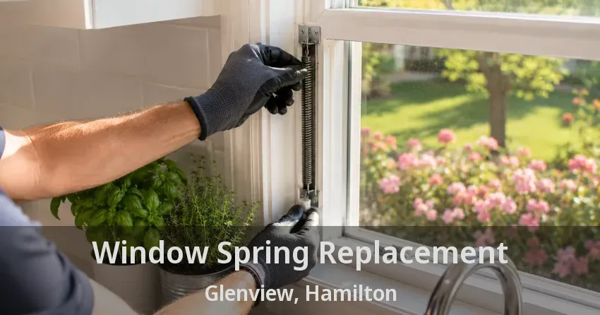 Window Spring Replacement Glenview, Hamilton - ON